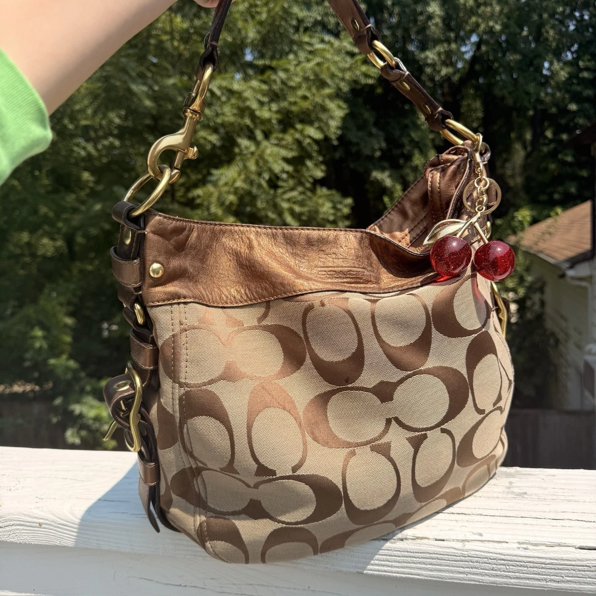 バッグ COACH Hobo Signature Shoulder Bag Coach Hobo Handbags & Bags Canvas Exterior for Women for sale | eBay
