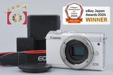 Canon EOS M100 White 24.2 MP Digital Mirrorless Camera Body [Near Mint]