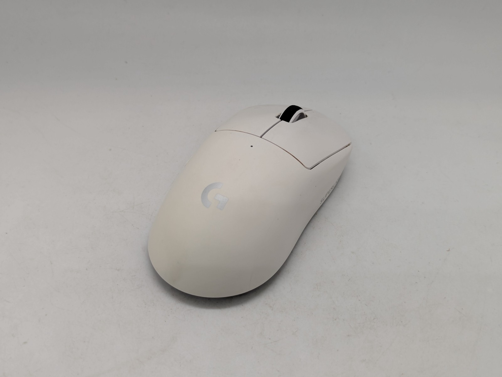 Logitech G Pro X Superlight wireless gaming mouse white NO USB DONGLE/DAMAGED B