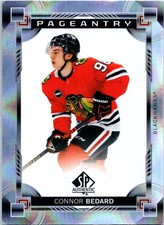 2024-25 SP Authentic CONNOR BEDARD #P-65 Pageantry Chicago Blackhawks