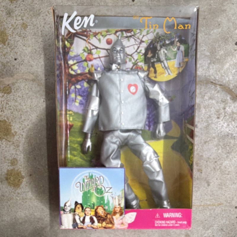 Mattel Ken as Tin Man Wizard of Oz Collector Doll 12in 1999 MPN 25815