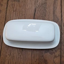 Corelle White Butter Dish Lid Replacement Corelle Compatible