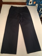 Eddie Bauer Men  s 33x31 Chino Pants Blue 100 Cotton