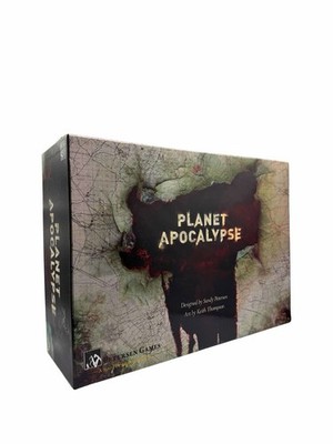 Planet Apocalypse Brettspiel in sehr gutem Zustand und vollständig