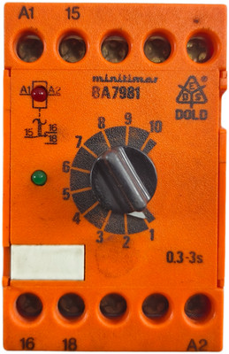 E Dold u. Sohne KG BA7981 Safety Timing Relay Minitimer Vde 0110 u. 435