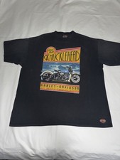 VTG Harley 1991 “Wheels Of Time” Made In USA 36 Knucklehead Shirt