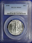 1946 Walking Liberty Silver Half Dollar 50C PCGS MS64 (2632459)