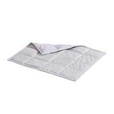 Calming Acupressure Cooling Reversible Weighted Lap Blanket with Glass Grey