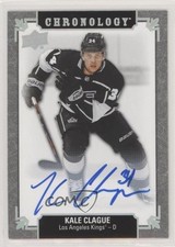 2019-20 Upper Deck Chronology Franchise History Kale Clague #FH-LA-KC Auto 04z0