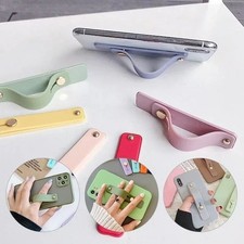 Universal Phone Hand Band Bracket Silicone Phone Holder Finger Ring Push Pull