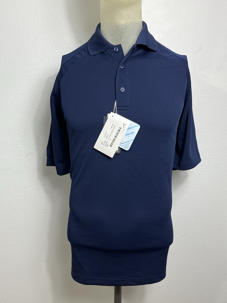 Extreme ePerformance Polo Shirt Mens Medium Blue Short Sleeve Nestle BRAND NEW
