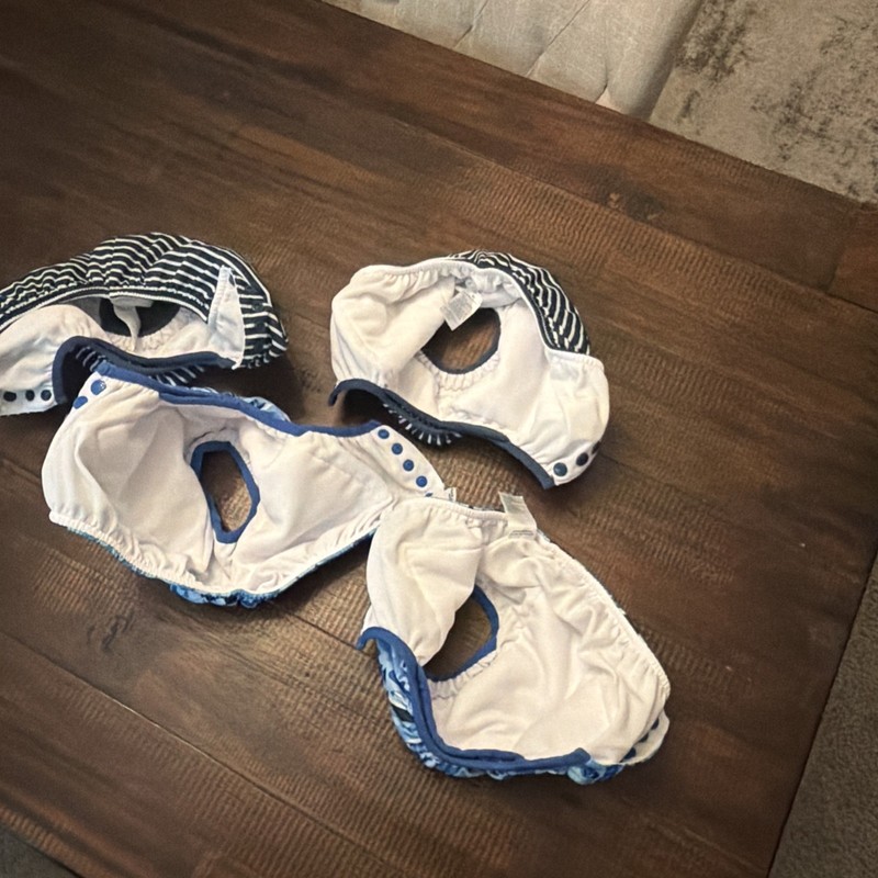 Green Sprouts Swim Diaper Size 4T  4 Pairs