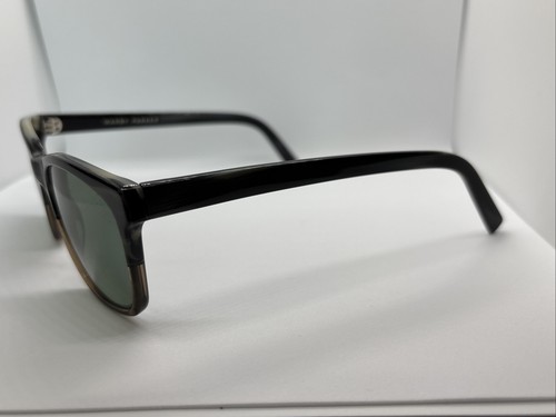 WARBY PARKER BARKLEY M 125 Black Gray & Brown Square Sunglass Frames Only - Picture 3 of 10