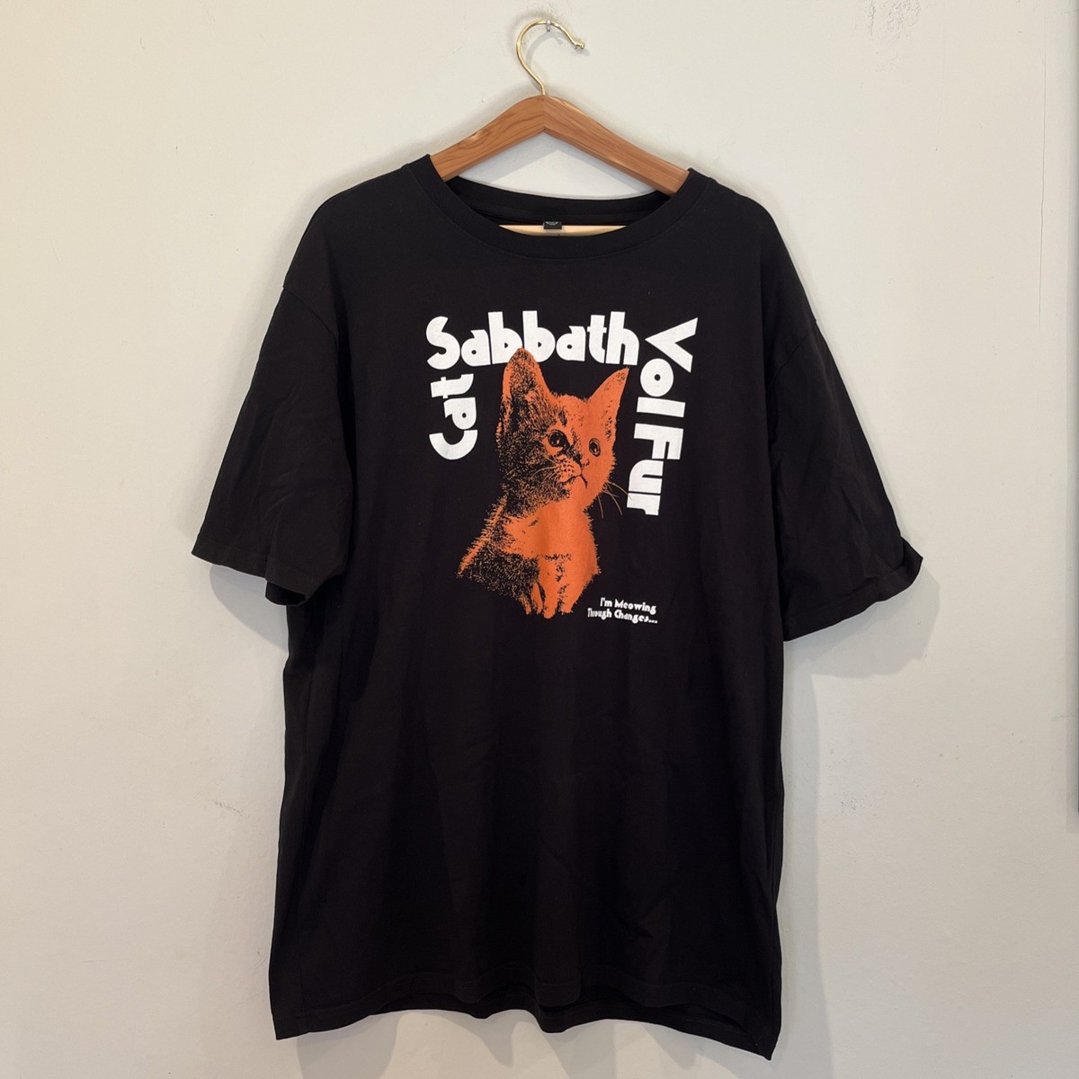 BLACK SABBATH Cat Sabbath Vol T-Shirt Tee Festival Ozzy