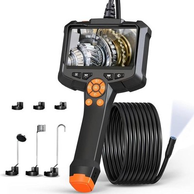 Endoskopkamera 8mm IP67 Endoscope Camera 210° Endoskop Schwenkbarer 4,3'' HD1080P