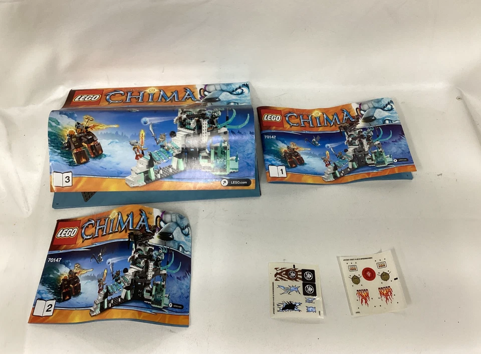 New Lego Legends of Chima Sir Fangar's Ice Fortress Building Block Toy Set 70147 - Image 3 of 4