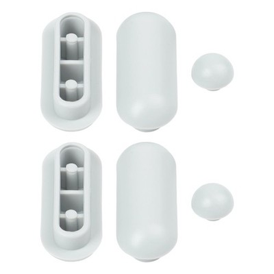 6Stück/Set WC-Sitz Stoßfeste Puffer Stoßfänger Ersatzpolster Zubehörteile De