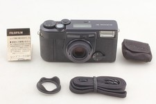    Top MINT w/Hood Fujifilm Fuji Klasse W Black Point  Shoot Film Camera JAPAN