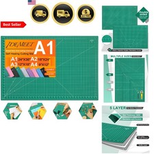 Self Healing Sewing Mat Rotary Cutting Mat Craft Hobby Project Green 24x36