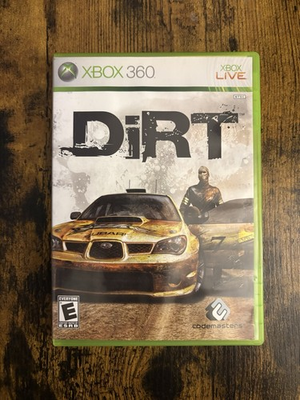 #ad #ad DiRT Microsoft Xbox 360 2007 Complete CIB $14.99