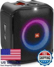 100W Bluetooth Speaker, Dynamic Light Show, Splash Proof, Portable Party Sound