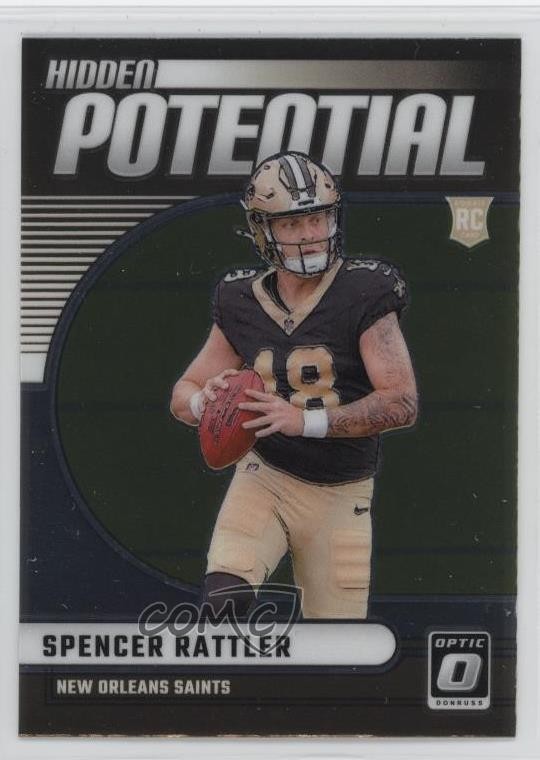2024 Panini Donruss Optic Hidden Potential Spencer Rattler #7 08o7