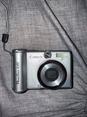 as Is Canon PowerShot A95 5mp Digital Camera W 3x Zoom for sale