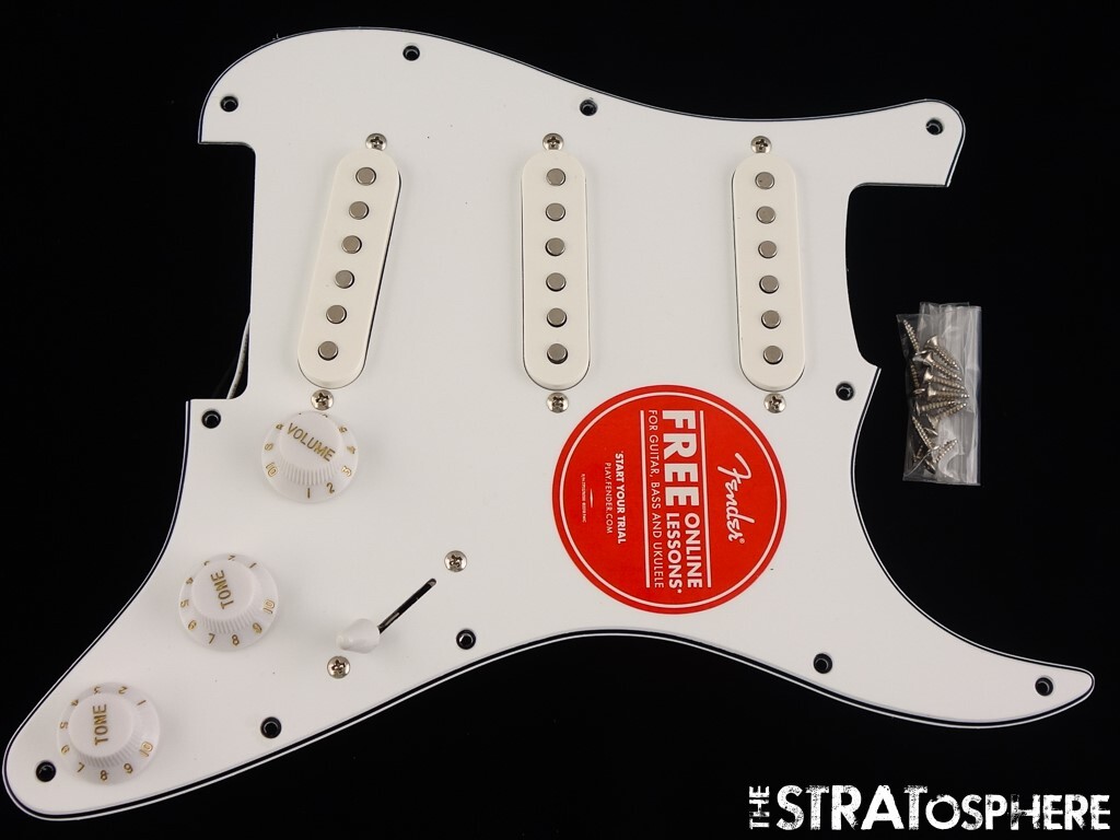 Fender Squier Affinity Series Strat LOADED PICKGUARD, Stratocaster