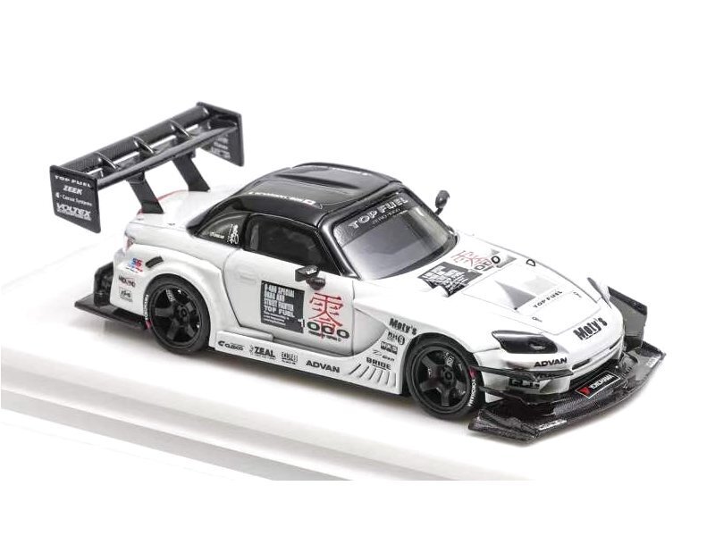 HONDA S2000 AP1 Top Fuel RR - Resin - white - Modelidea 1:64