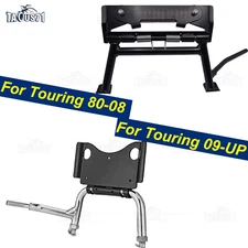 Upright Center Stand+Side Kickstand For Harley Davidson Touring FLHR FLTR 80-UP