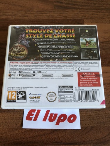 MONSTER HUNTER GENERATIONS NINTENDO 3DS NEU IM BLISTER FRANZÖSISCHE VERSION - Bild 2 von 2