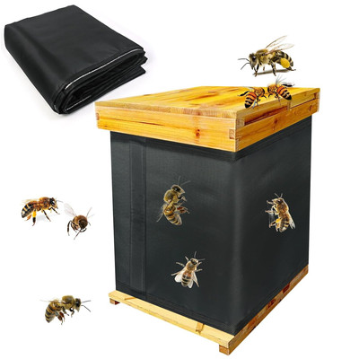 8 Frame Winter Bee Hive Wrap Windproof Winter Beehive Covers Cover Coldproof Oxf
