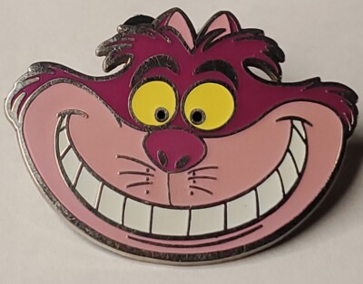 Disney CHESHIRE CAT Head Face 2005 Vintage Alice Wonderland