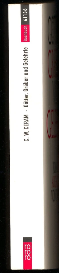 C. W. CERAM★GÖTTER, GRÄBER UND GELEHRTE–Roman der Archäologie★rororo 2005★S. GUT - Bild 2 von 4