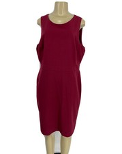 J. Crew Size 14 Women Suiting Sheath Dress Formal Sleeveless Round Neck J4614 #8