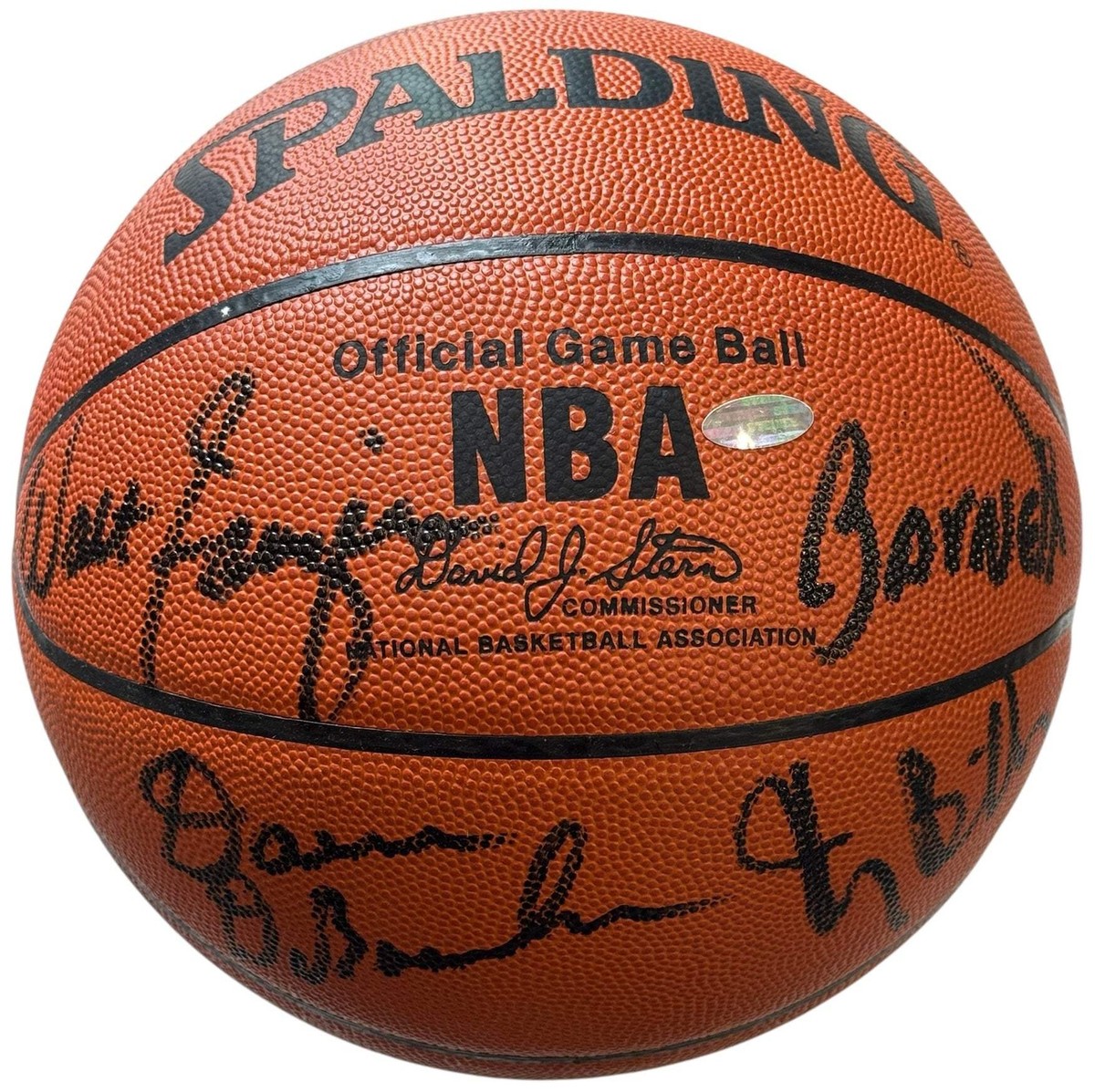 1973 New York Knicks Autographed Spalding Leather Game Basketball