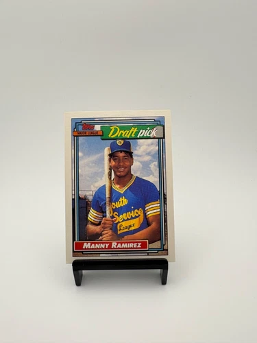 1992 Topps - Manny Ramirez #156 (RC) Rookie Card Cleveland Indians