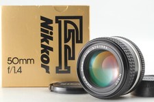 SIC MINT in Box Nikon Ai-s Nikkor 50mm f/1.4 MF Standard Lens From JAPAN 2319