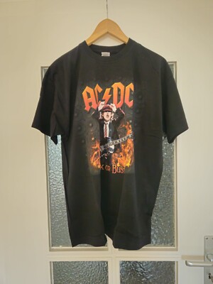 ACDC Rock or Bust Tour Shirt Größe XL Highway to Europe NEU Original kein Repro