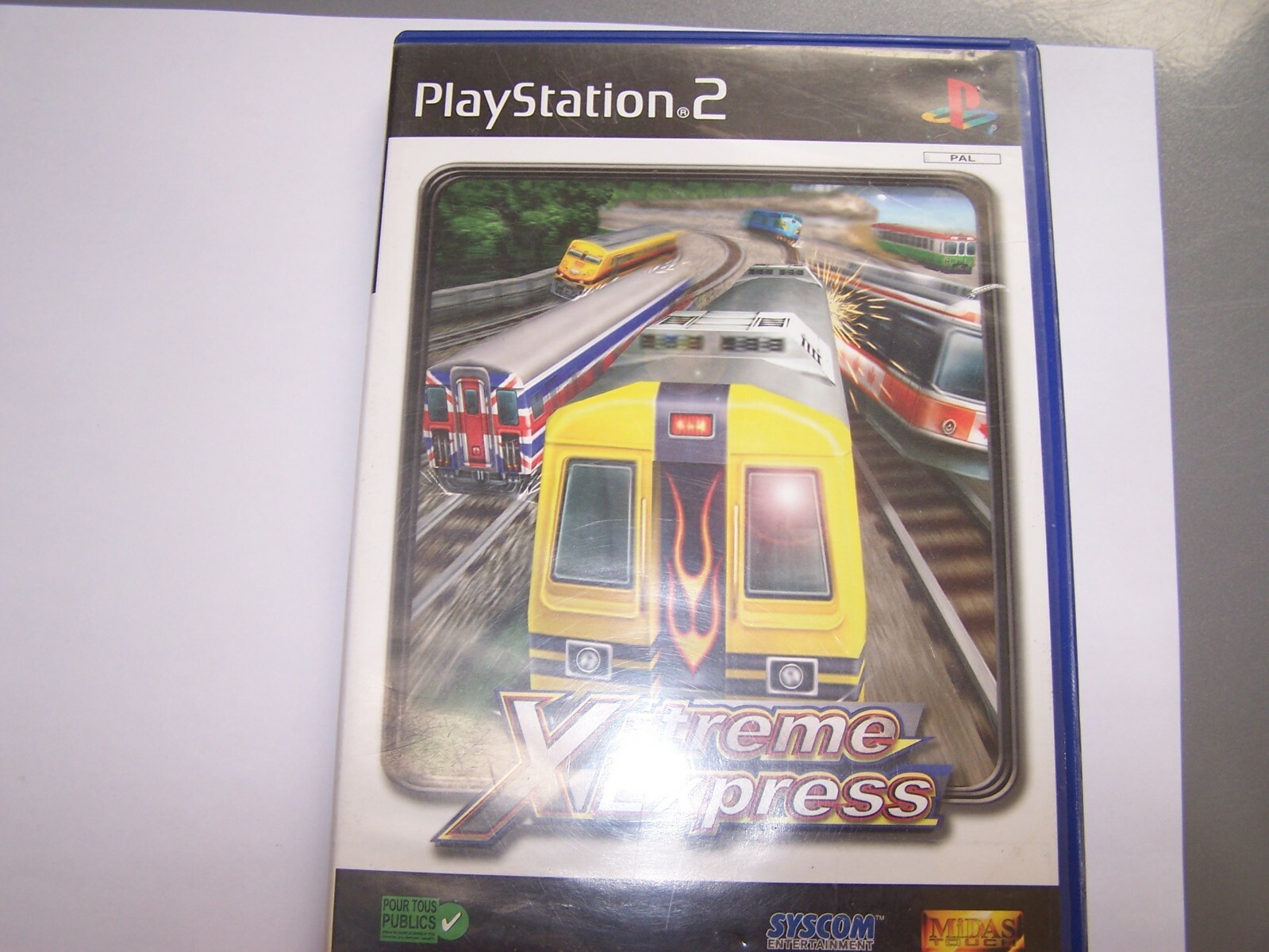 X-TREME EXPRESS WORLD GRAND PRIX  -  PS2 - VF - BOITE CD LIVRET
