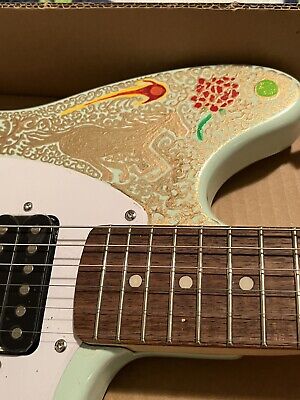 Squier by Fender Bullet Mustang Electric Guitar “The Mustang Squier by Fender Bullet Mustang Electric Guitar “The Mustang