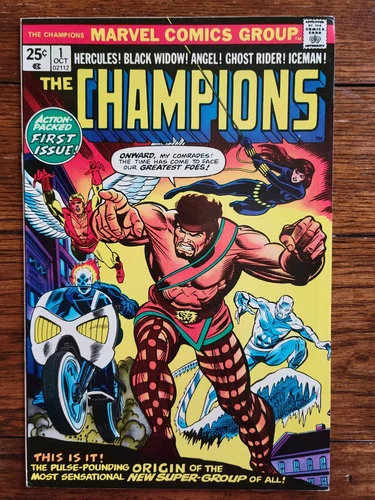 The Champions #1 (1975, Marvel) NM 9.0+, high-grade, CGC-Ready, X-Men