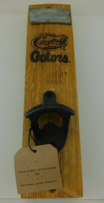 Florida Gators Barrel Stave Wall Mount Bottle Opener