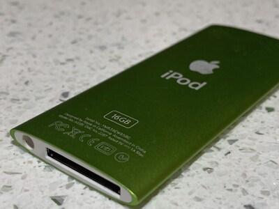 Apple iPod Nano 4th Gen 16 GB Green Model 1285, Pl Check