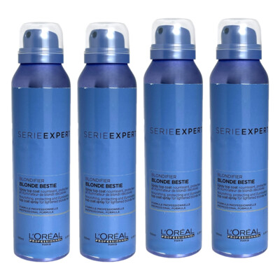 4 X Loreal De Blondifier Blonde Bestie Styling Spray 150ml