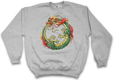 OUROBOROS INFINITY CHINESE DRAGON SWEATSHIRT Uroboros Ancient Myths Snake Asia