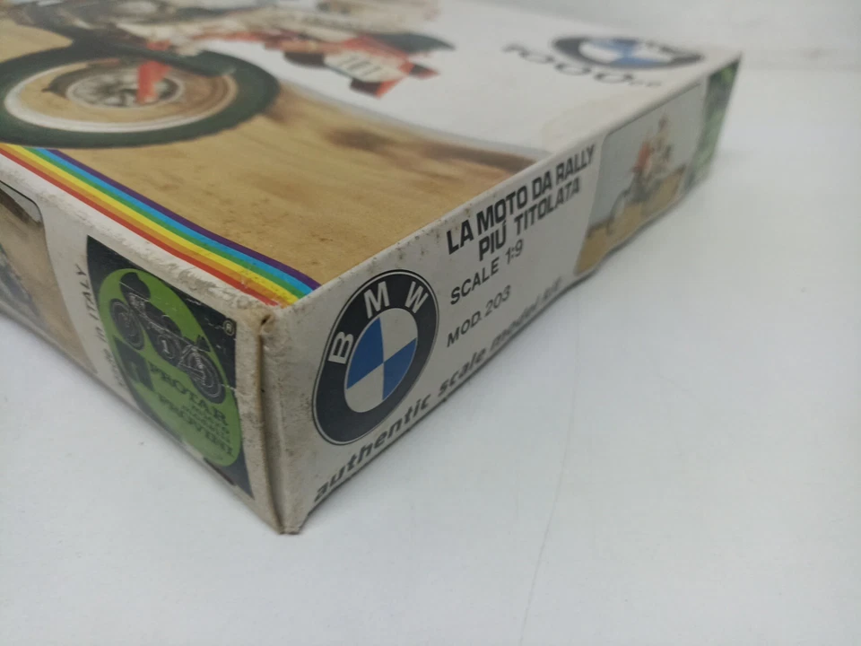 Protar BMW 1000 Cc Gaston Rahier KIT MONTAGGIo Moto No Decalcomanie 1/9-ZR-D35 - Immagine 3 di 4