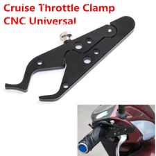 CNC Motorcycle Cruise Control Throttle Lock Assist Retainer Wrist Grip Universal