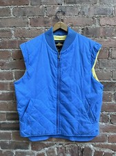 Vintage Loro Piana Men  s Vest, Sz Medium, Light Blue, Cotton/Cashmere Liner, IT