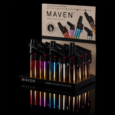 Accendino Tascabile Antivento Ricaricabile Con Fiamma Turbo - Foto 8